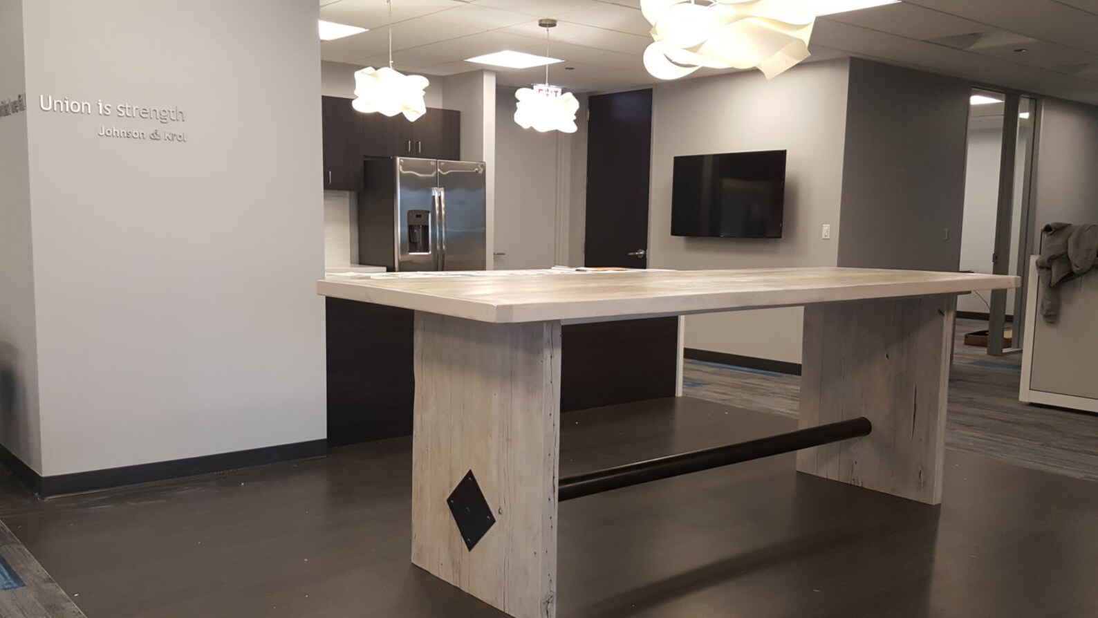 Modern Industrial Conference Table Dining Table Etsy