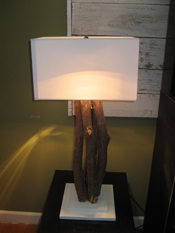 Items similar to SALECedar Lamp on Etsy