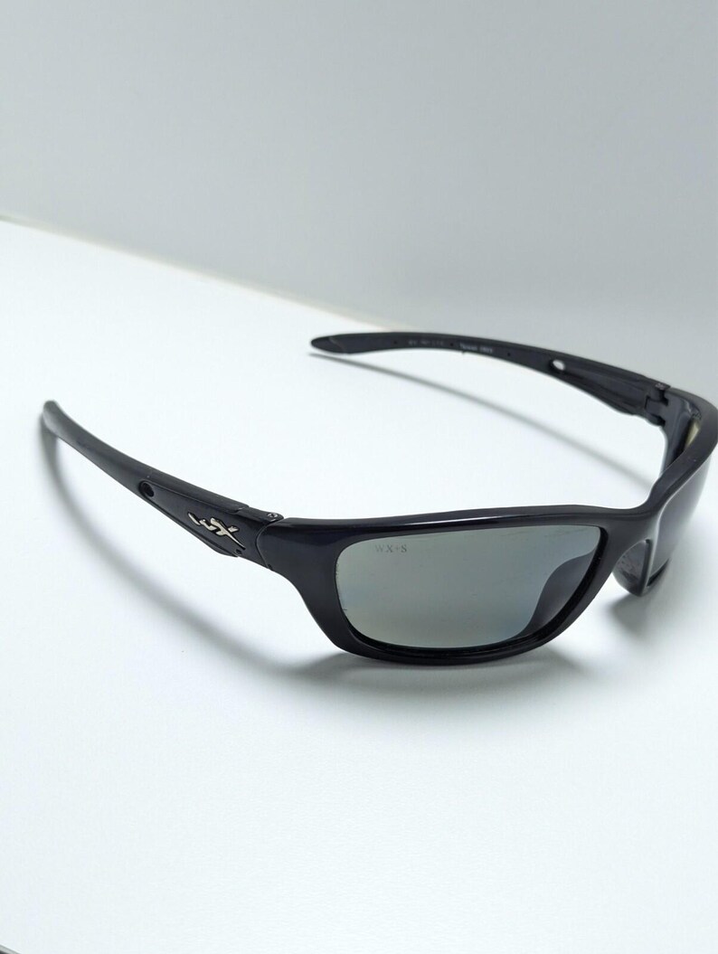 Wiley X Brick WX Z87-2 Graue UV-Linse Schwarze Rundum-Schutzbrille für Herren Bild 4