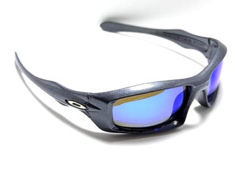 OAKLEY Monster Dog Vintage Sunglasses Clear Brown Frames Made in