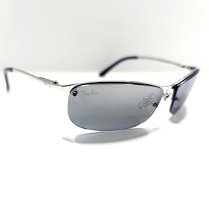 Ray-Ban Jr Sunglasses Sonnenbrille 9514S Silver Frames 212/88 Size: 54-12-2N Eyewear Wrap Bild 1