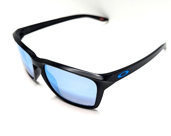 Oakley Sylas Sunglasses Black with Prizm Blue Lenses OO9448-1257 Stylish Eyewear