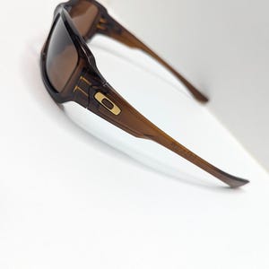 Oakley Fives Squared 9238-07 Bronze Lens Root Beer Wrap Sunglasses 54-20-133 image 6