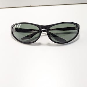 Vintage Ray Ban B&L Black G15 Uv Sport Wrap Sunglasses Eyewear Classic Chic image 10
