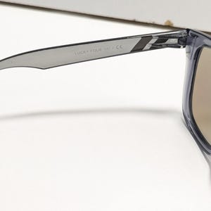 Blenders LUCKY FOLIE Smoke Grey Sunglasses Plastic Square Frames Classic Style image 7