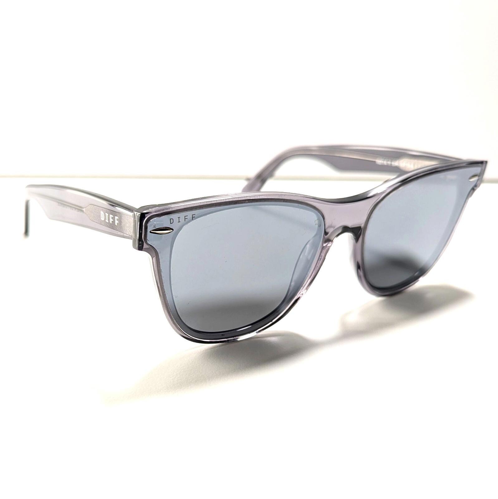 DIFF Eyewear Kota ii [2] Sunglasses SM-GF194 PRC Gray Frames And Lenses DIFF Eyewear Kota ii [2] Sunglasses SM-GF194 PRC Gray Frames  main image 2