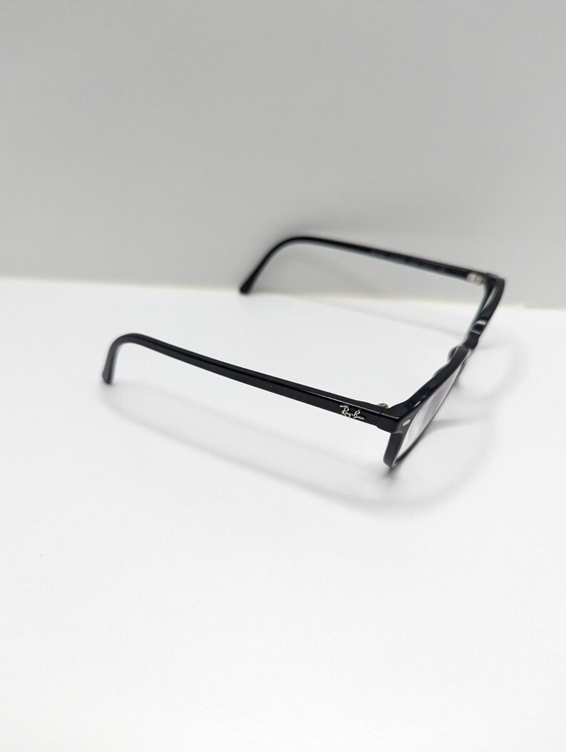 Ray Ban LEONARD OCCHIALI DA VISTA RB5393 2000 NERO Misura montatura: 47-17-145 Retro Italia immagine 6