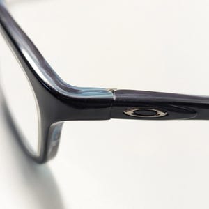 Oakley Taunt 130 OX1091-1350 T Purple Marble Eye Glasses Eyewear Blue Design Y2k image 4