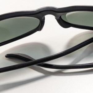 Vintage Ray Ban B&L Black G15 Uv Sport Wrap Sunglasses Eyewear Classic Chic image 3