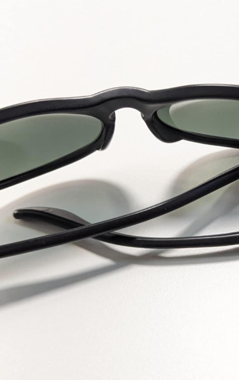 Vintage Ray Ban B&L Black G15 Uv Sport Wrap Sunglasses Eyewear Classic Chic image 3