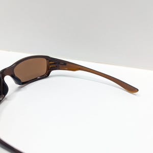 Oakley Fives Squared 9238-07 Bronze Lens Root Beer Wrap Sunglasses 54-20-133 image 9