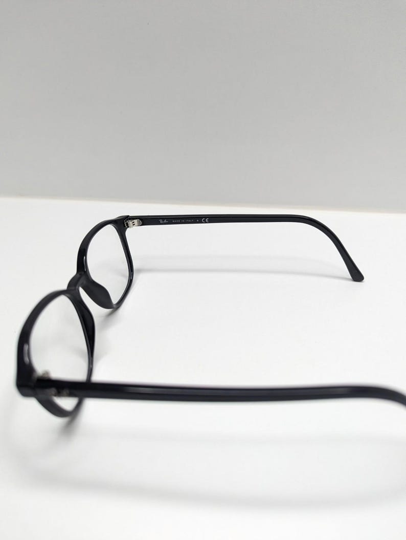 Ray Ban LEONARD OCCHIALI DA VISTA RB5393 2000 NERO Misura montatura: 47-17-145 Retro Italia immagine 4