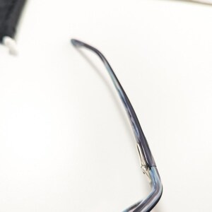 Oakley Taunt 130 OX1091-1350 T Purple Marble Eye Glasses Eyewear Blue Design Y2k image 9