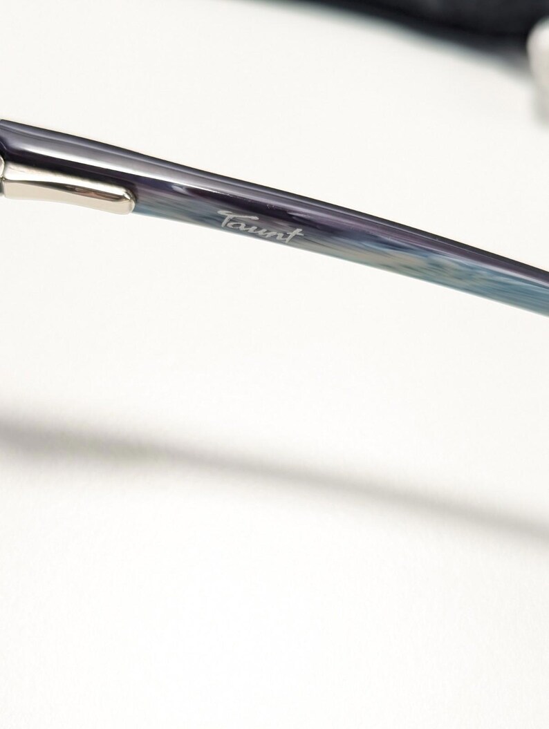 Oakley Taunt 130 OX1091-1350 T Purple Marble Eye Glasses Eyewear Blue Design Y2k image 3