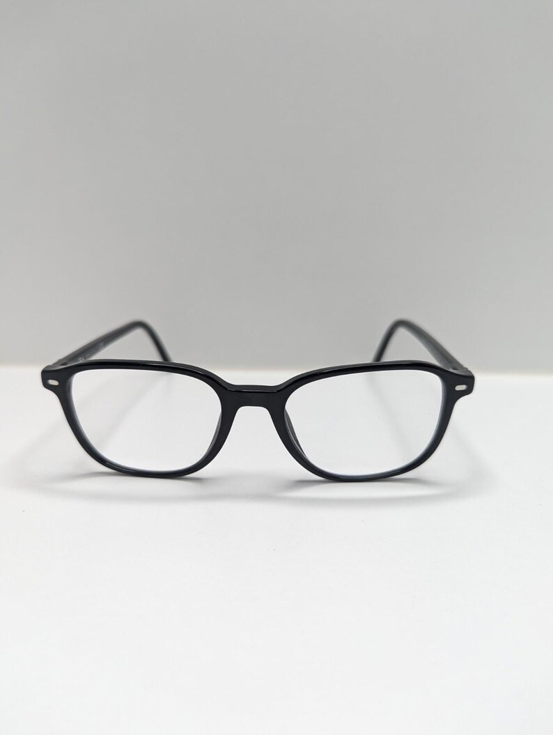 Ray Ban LEONARD OCCHIALI DA VISTA RB5393 2000 NERO Misura montatura: 47-17-145 Retro Italia immagine 2