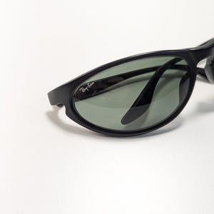 Vintage Ray Ban B&L Black G15 Uv Sport Wrap Sunglasses Eyewear Classic Chic image 5