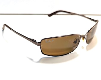 RAY-Ban RB3194 サイズ 59-17 長方形サングラス 偏光レンズ 014 83 フレームのみ!