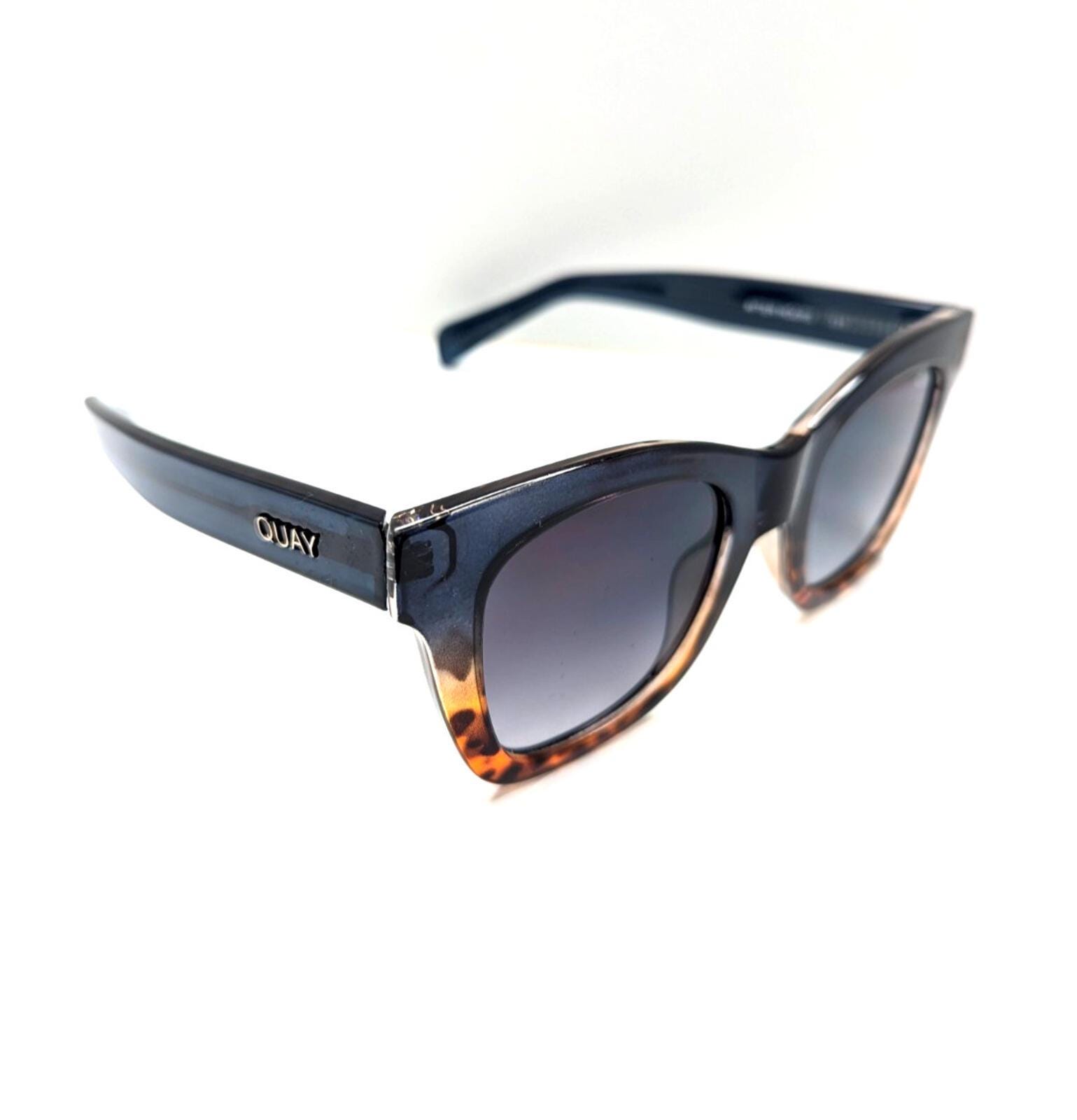 Quay After Hours Smoke CAT 3 Lens Navy Tortoise Oversized Women’s Sunglasses QUAY Women main image 2
