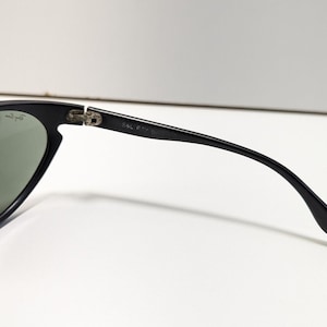 Vintage Ray Ban B&L Black G15 Uv Sport Wrap Sunglasses Eyewear Classic Chic image 12