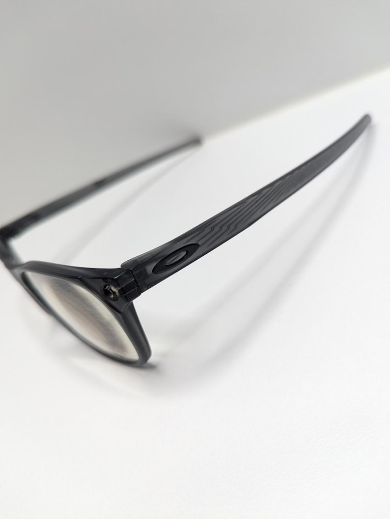 OAKLEY Eyeglasses OX8177-0254 Black And Grey Frames Eyewear Square Classic Style image 6