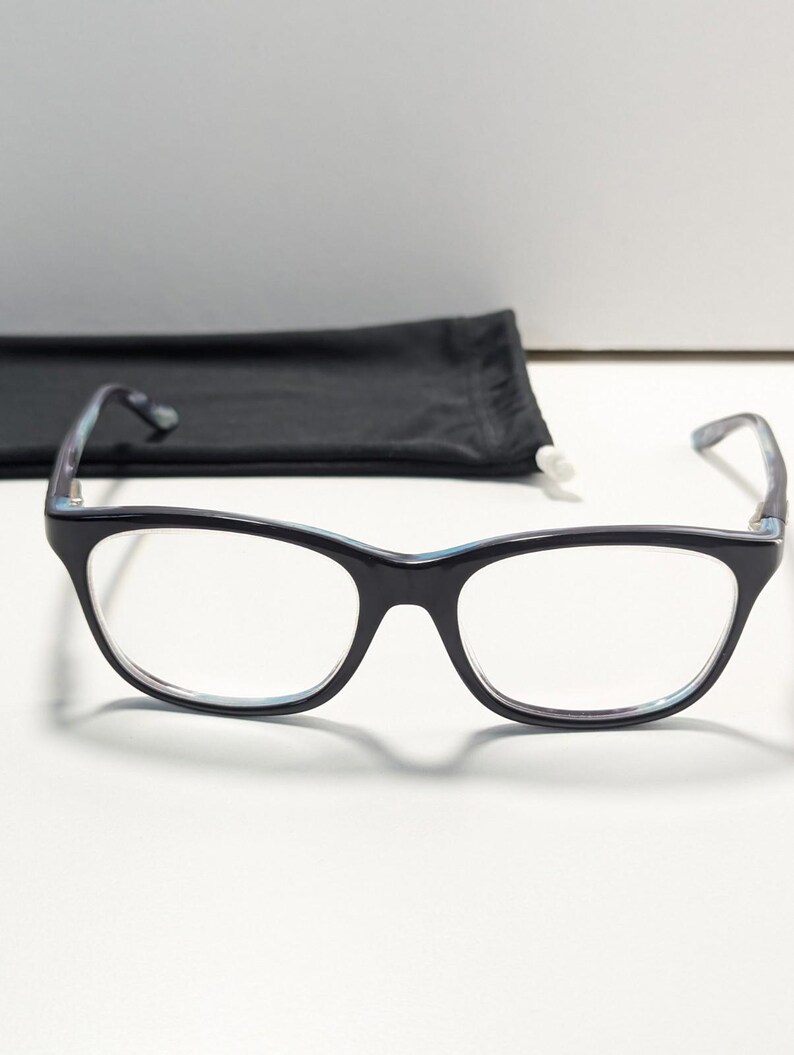 Oakley Taunt 130 OX1091-1350 T Purple Marble Eye Glasses Eyewear Blue Design Y2k image 10