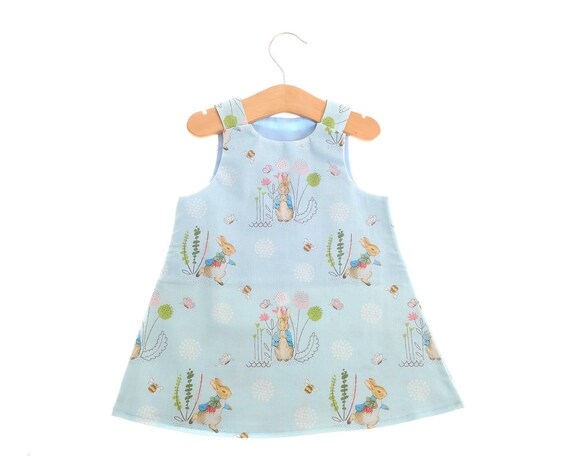 peter rabbit baby dress