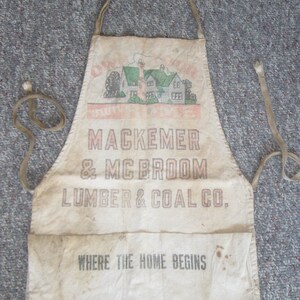 Vintage Nail Apron - Etsy