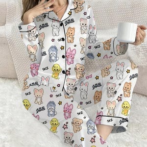 StrayKids スキズ SKZOO PAJAMA SET ジニレット STRAY KIDS 3RD FANMEETING 'PILOT : FOR ' OFFICIAL MD - 17