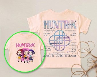 Huntrix Youth T-Shirt, Demon Hunters Shirt, Huntrix Girls T Shirt, Mira Rumi Joey Shirt, Demon Hunter Merch PSN1467.1466.B
