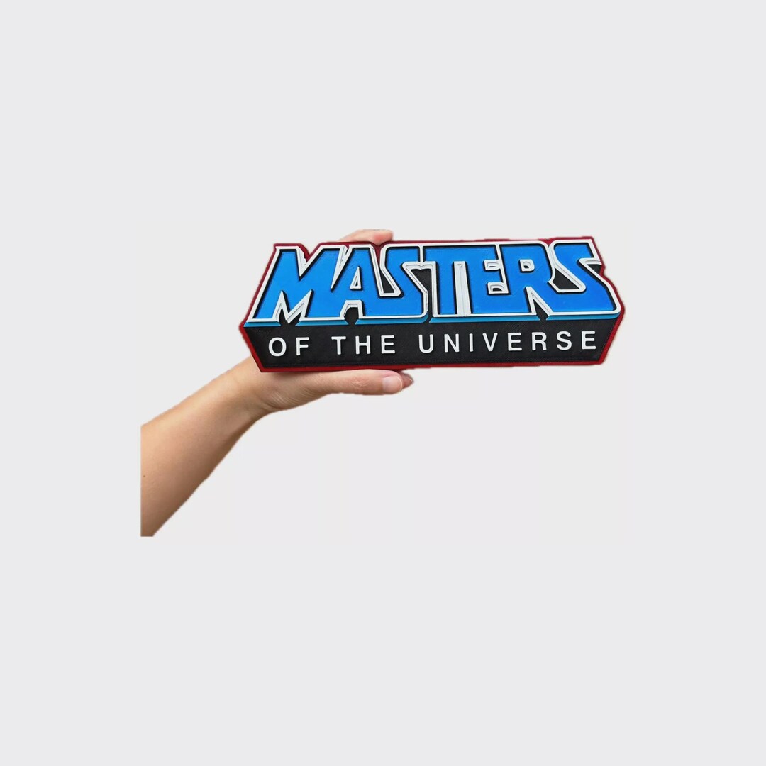 He-man Masters of the Universe Logo, 3D Printed Display Sign - Etsy UK