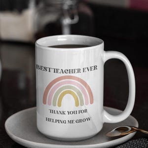 teacher thank you gift, gifts for teachers, teachers mug