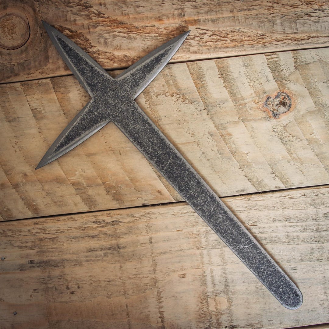 Flysteel Battle Cross I Throwing Cross - Made in France, Handcrafted ...