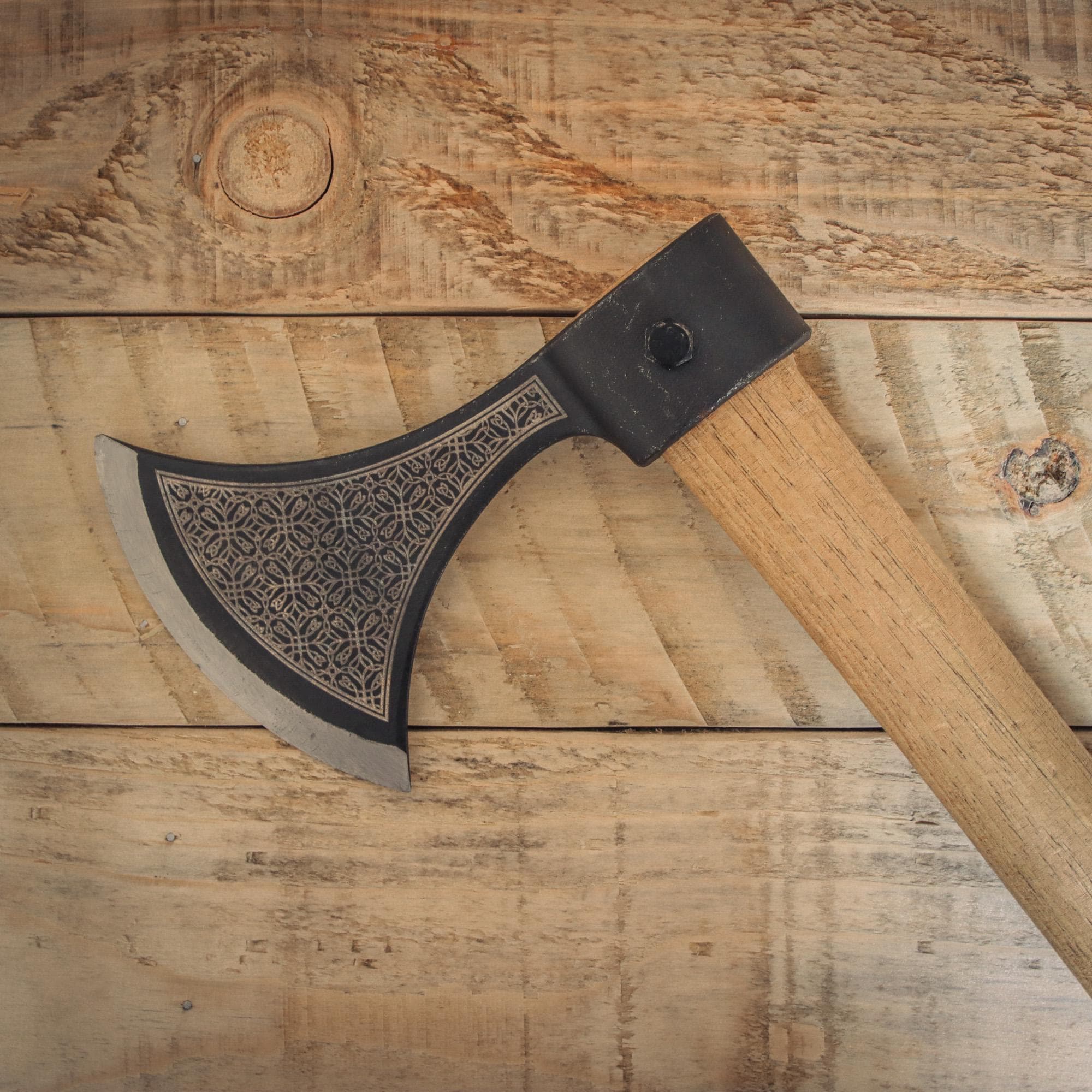 Hache viking dé damas tête de hâche tête de tomahawk
