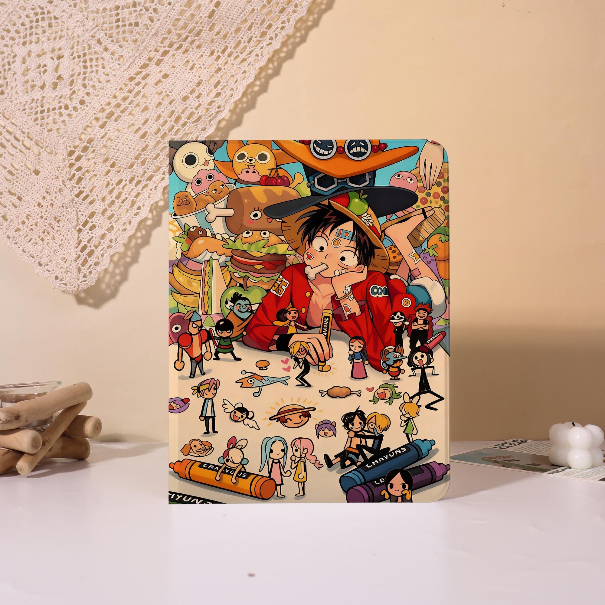 Luffy iPad Case - Etsy