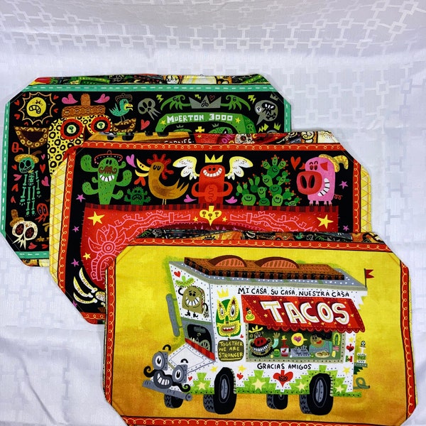 Mexican Placemats Etsy