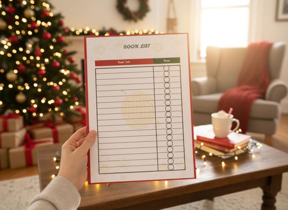 2026 Motivational Planner PDF - Book Log, Movie List, Inspiration & Expectations | Instant