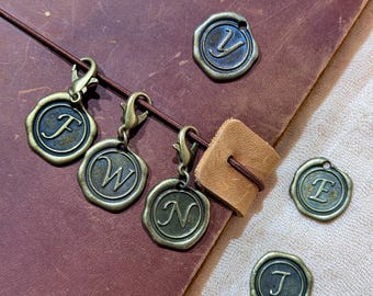 Personalisierte Wachs Siegel Stempel für Reisejournal, Notebook Charm, Journal Charm, Planer Charm, DIY Journal Planer, Geschenk für Reisende