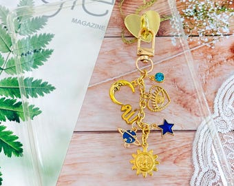 Cadena de abalorios para Kindle con temática de cielo estrellado, accesorio para Kindle, Kobo y tableta, regalo ideal para amantes de la lectura.
