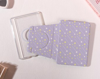 Lavender Star Dot Detachable Magnetic Kindle Case,360-Degree Rotating & Detachable Kindle Case,Kindle Paperwhite 10/11/12th Cover,Custom