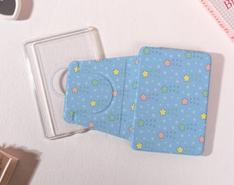 Pastel Blue Star Dot Detachable Magnetic Kindle Case,360-Degree Rotating & Detachable Kindle Case,Kindle Paperwhite 10/11/12th Cover,Custom