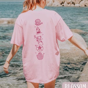 Personalized Coastal Bachelorette Shirt, The Bach Club Bachelorette Tee, Beach Bach Party Shirt, Bride Tribe Beach Trip Shirts image 4