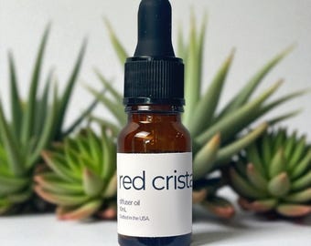 Amber Jasmine Cedar Diffuser Oil, Luxury Home Fragrance Blend, 10mL