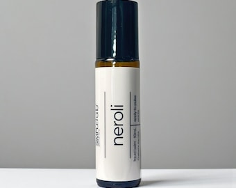 Neroli Portofino Inspired Perfume Oil Roll-On: Citrus Blossom Vegan Scent