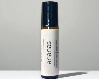 Aventus Inspired Fragrance Oil Roller: Pineapple & Wood Scent 10mL