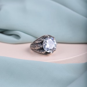 Men Ring, Hand Made Ring, Silver Ring, Ottoman Ring, Gift For Him,, Gift Jewelry, Special Ring