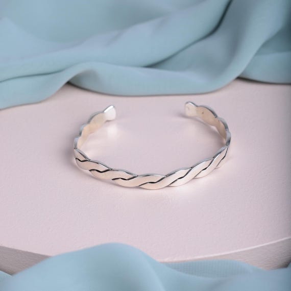Men Handmade Adjustable Cuff Bracelet, Thick Sterling Silver Bracelet, Engraved Cuff Bracelet, Thick Cuff Unique Men Bracelet, Cuff Bracelet