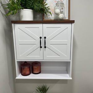 Wooden Wall Mounted Medicine & Bathroom Cabinet | Wall Mounted Cabinet | Medicine Storage | Storage Cabinet | Housewarming Gift
