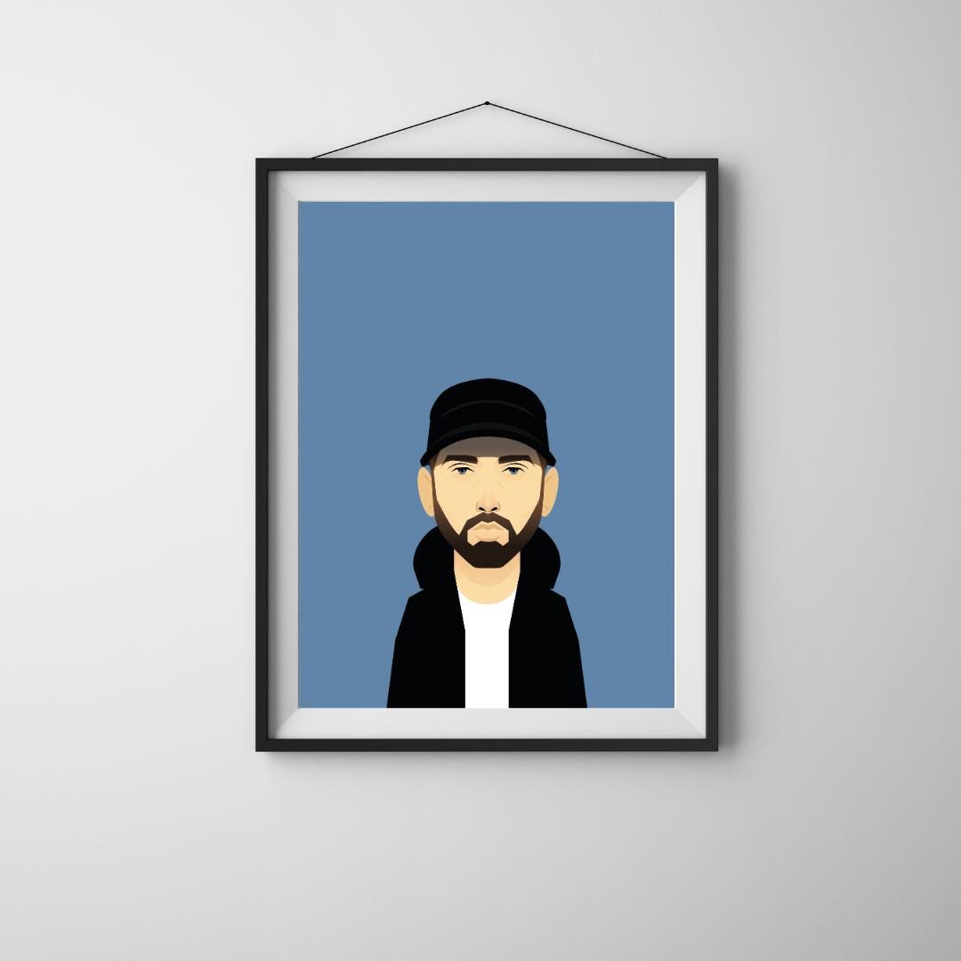 Eminem portrait - Etsy 日本