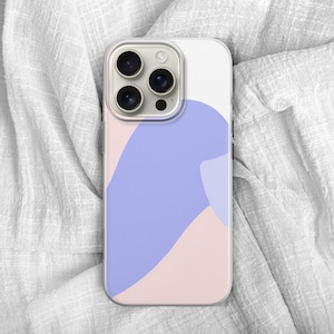 Custodia per telefono con curve sottili, design astratto minimale per iPhone 16e, 15, 14, 13, 12, 11, Pixel 9 Pro, 8, 7A, Samsung S25 Edge, S24 FE