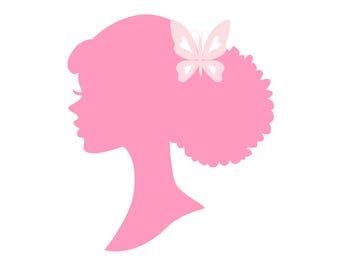 Doll Head Png, Svg, Jpg, Pdf Princess Doll , Png Babe Girl, Pink Doll Png , Digital Download